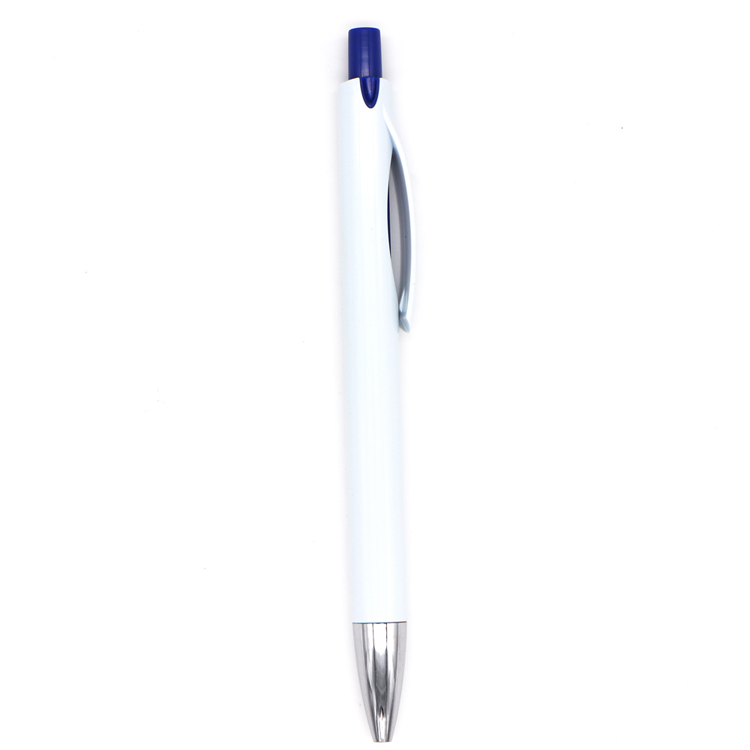 Cheap push plastic ballpoint pen wholesale